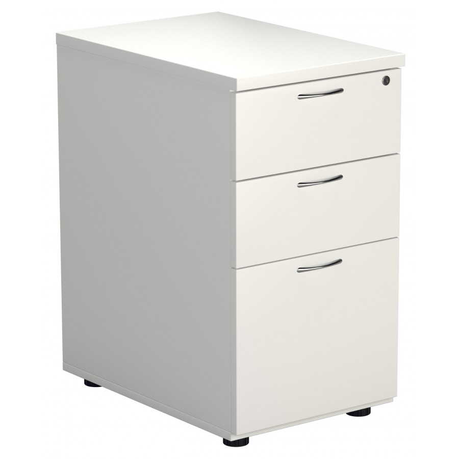 Olton Desk High Pedestal-  600 or 800mm Deep